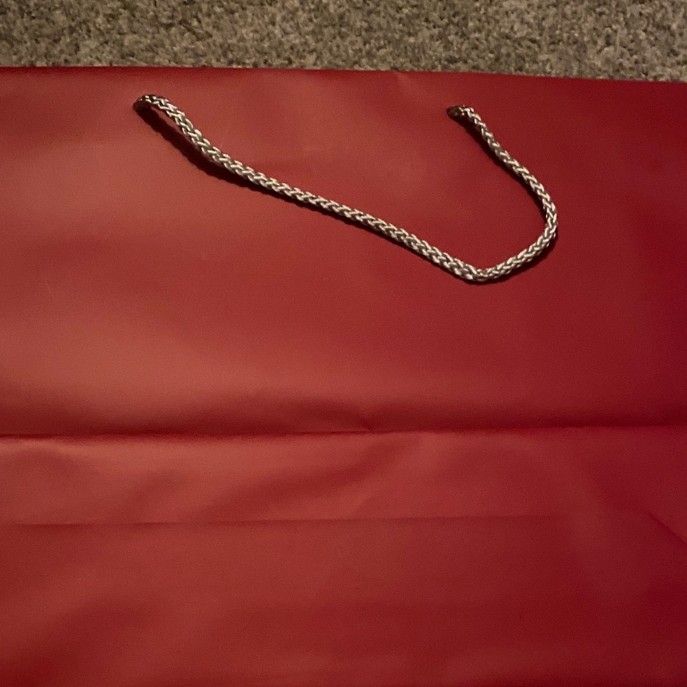 Ferrari Crimson Gift Bag with Silver Logo - Picture 4 of 4